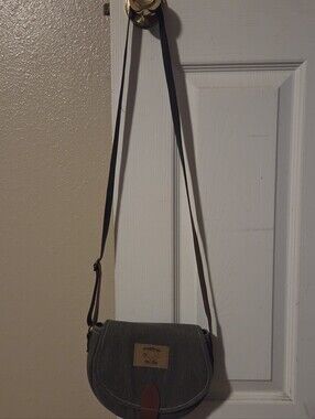 Handmade Thai Tum  Brand Olive Green Crossbody Saddle Bag
